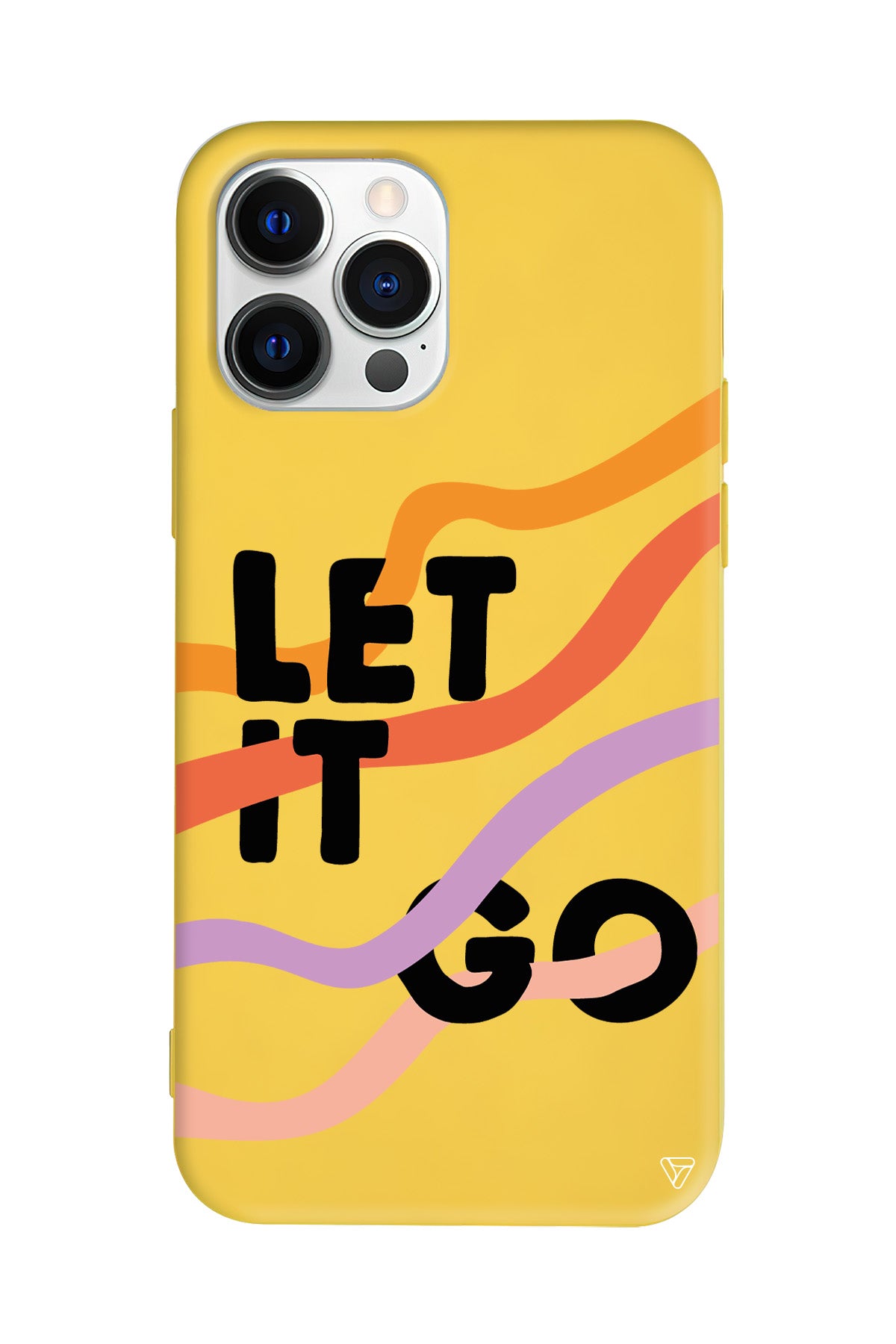 Let it Go Lansman Model İçi Kadife Silikon Telefon Kılıfı
