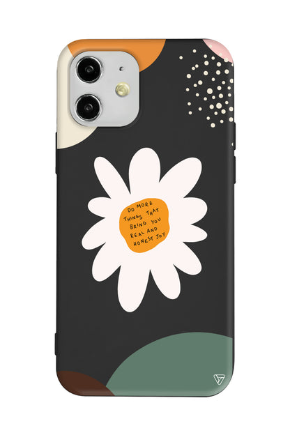 Daisy Letters Lansman Model İçi Kadife Silikon Telefon Kılıfı