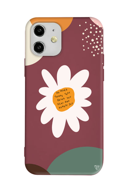 Daisy Letters Lansman Model İçi Kadife Silikon Telefon Kılıfı