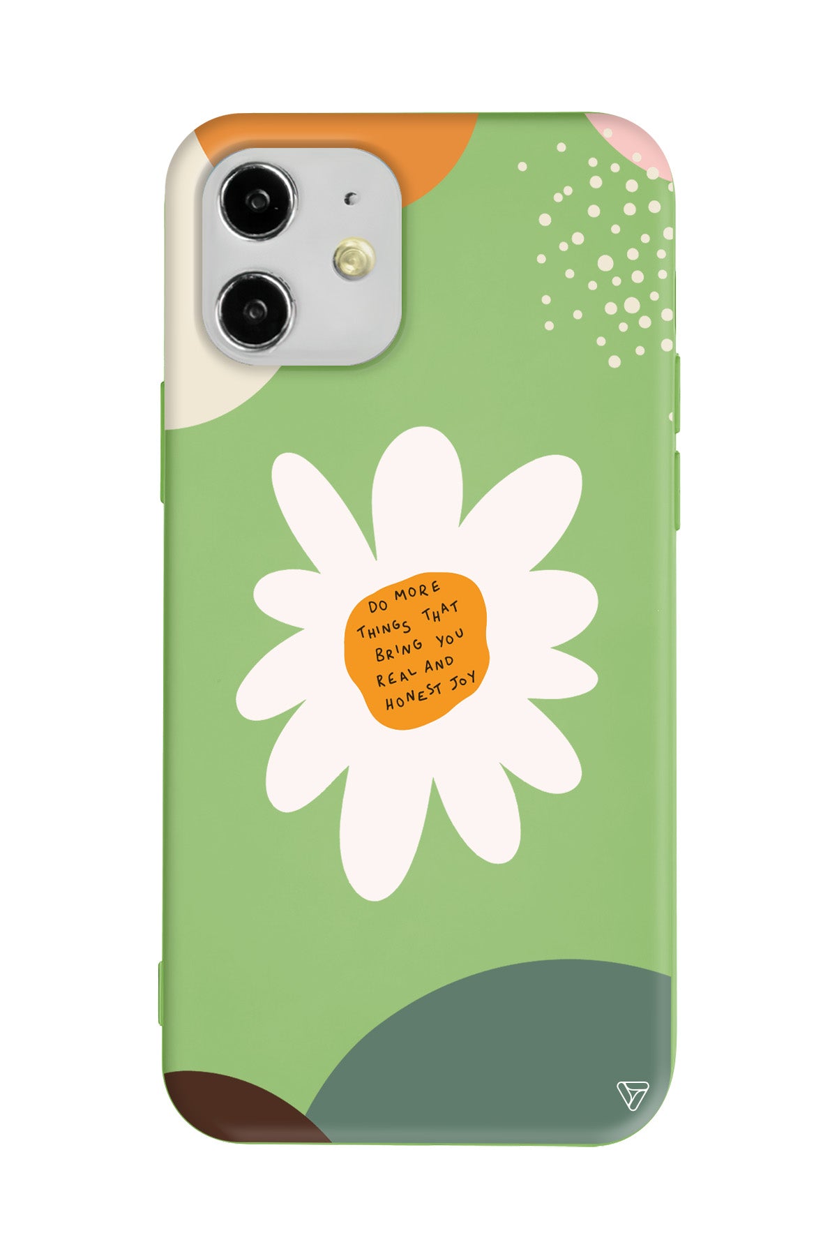 Daisy Letters Lansman Model İçi Kadife Silikon Telefon Kılıfı