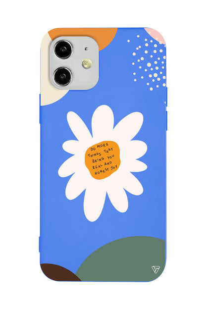 Daisy Letters Lansman Model İçi Kadife Silikon Telefon Kılıfı