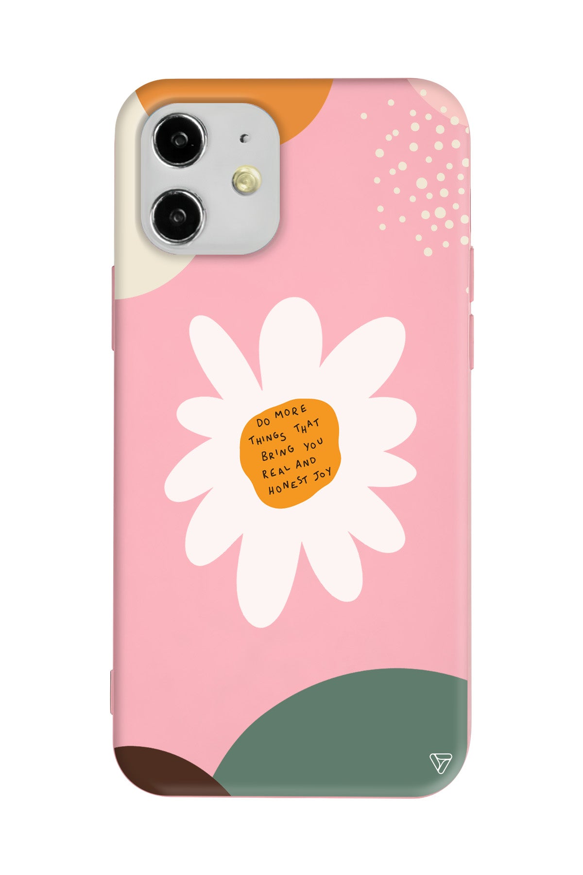 Daisy Letters Lansman Model İçi Kadife Silikon Telefon Kılıfı