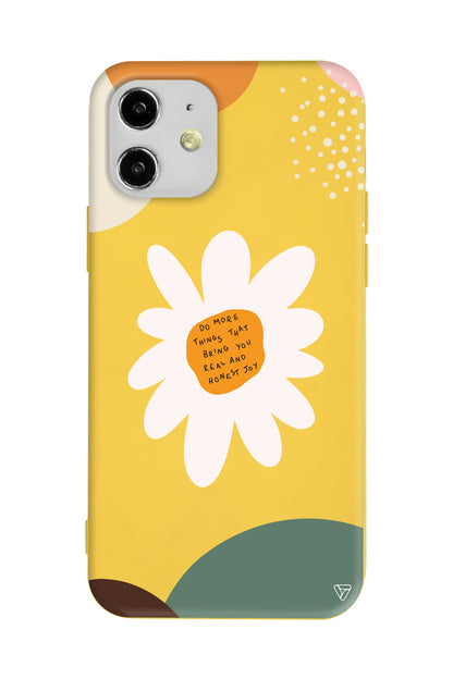 Daisy Letters Lansman Model İçi Kadife Silikon Telefon Kılıfı