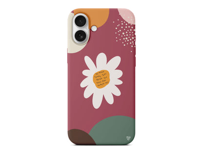 Daisy Letters Lansman Model İçi Kadife Silikon Telefon Kılıfı