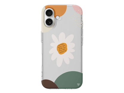 Daisy Letters Lansman Model İçi Kadife Silikon Telefon Kılıfı