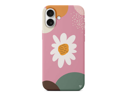 Daisy Letters Lansman Model İçi Kadife Silikon Telefon Kılıfı