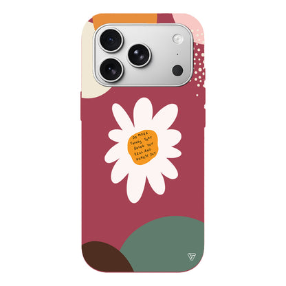 Daisy Letters Lansman Model İçi Kadife Silikon Telefon Kılıfı