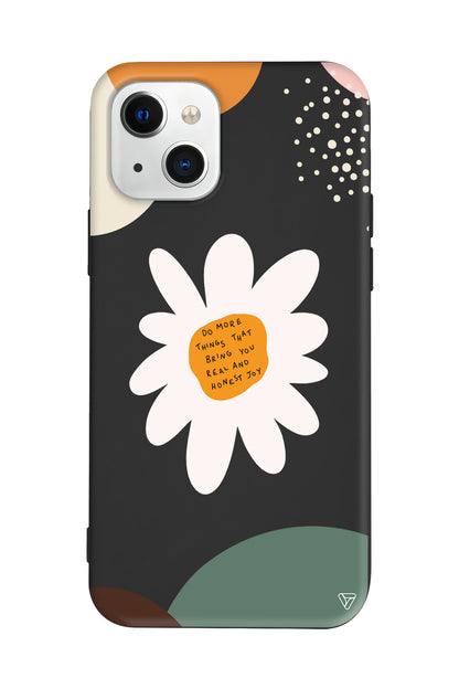 Daisy Letters Lansman Model İçi Kadife Silikon Telefon Kılıfı