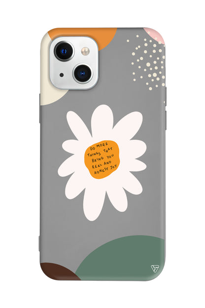 Daisy Letters Lansman Model İçi Kadife Silikon Telefon Kılıfı