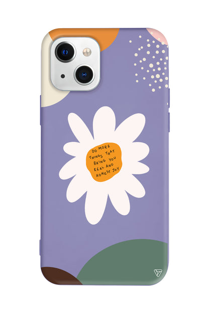 Daisy Letters Lansman Model İçi Kadife Silikon Telefon Kılıfı