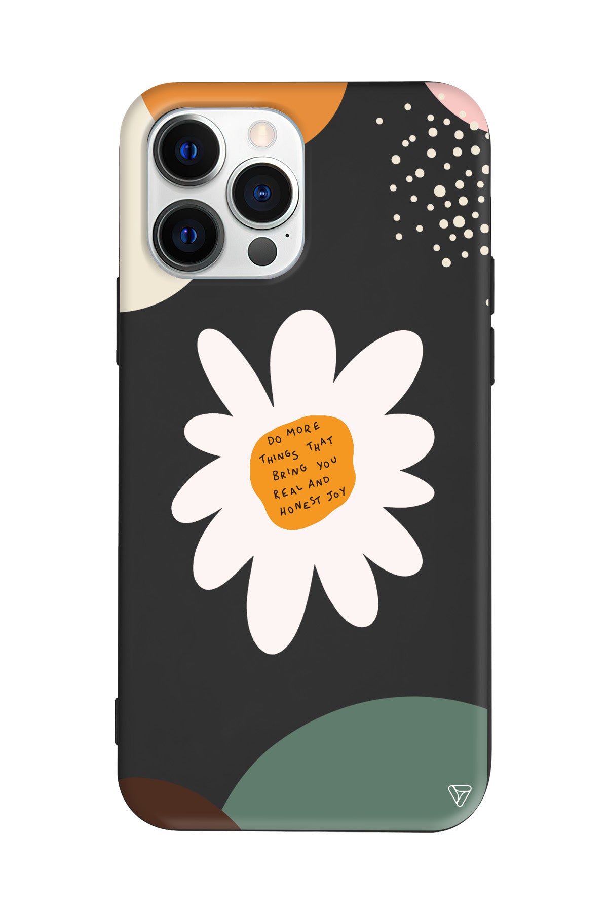 Daisy Letters Lansman Model İçi Kadife Silikon Telefon Kılıfı