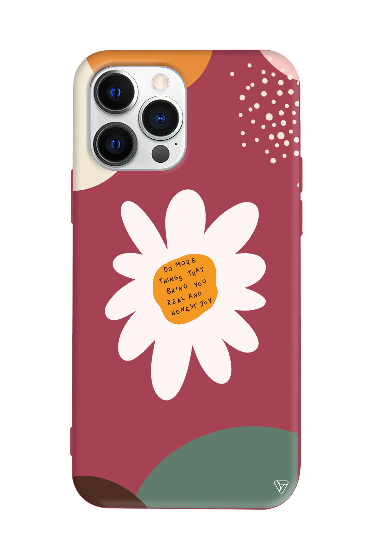 Daisy Letters Lansman Model İçi Kadife Silikon Telefon Kılıfı