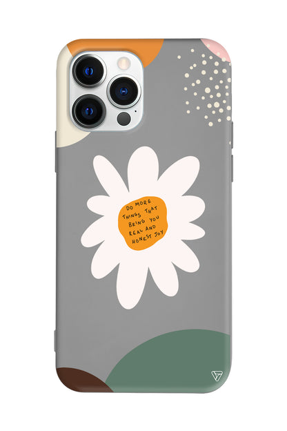 Daisy Letters Lansman Model İçi Kadife Silikon Telefon Kılıfı