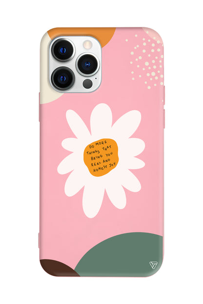 Daisy Letters Lansman Model İçi Kadife Silikon Telefon Kılıfı