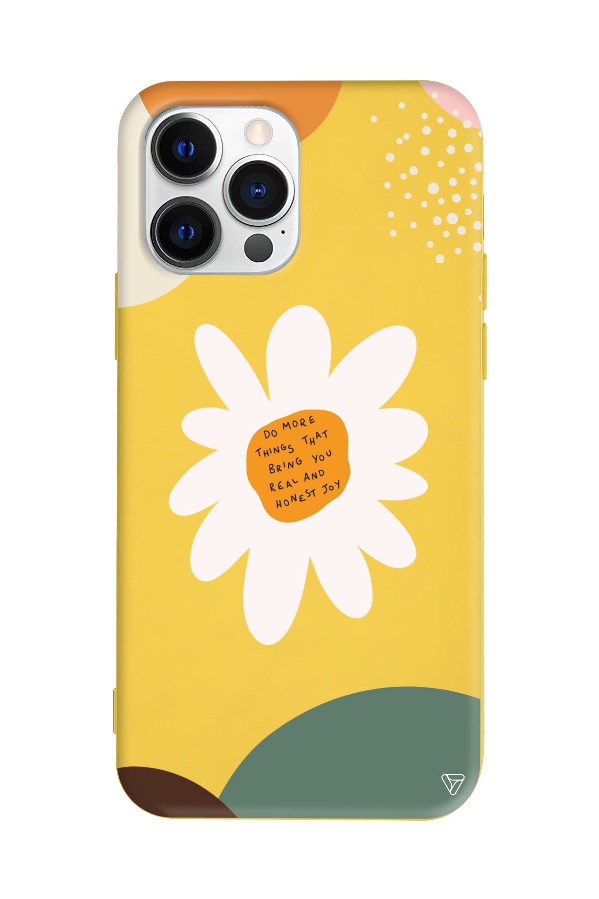 Daisy Letters Lansman Model İçi Kadife Silikon Telefon Kılıfı