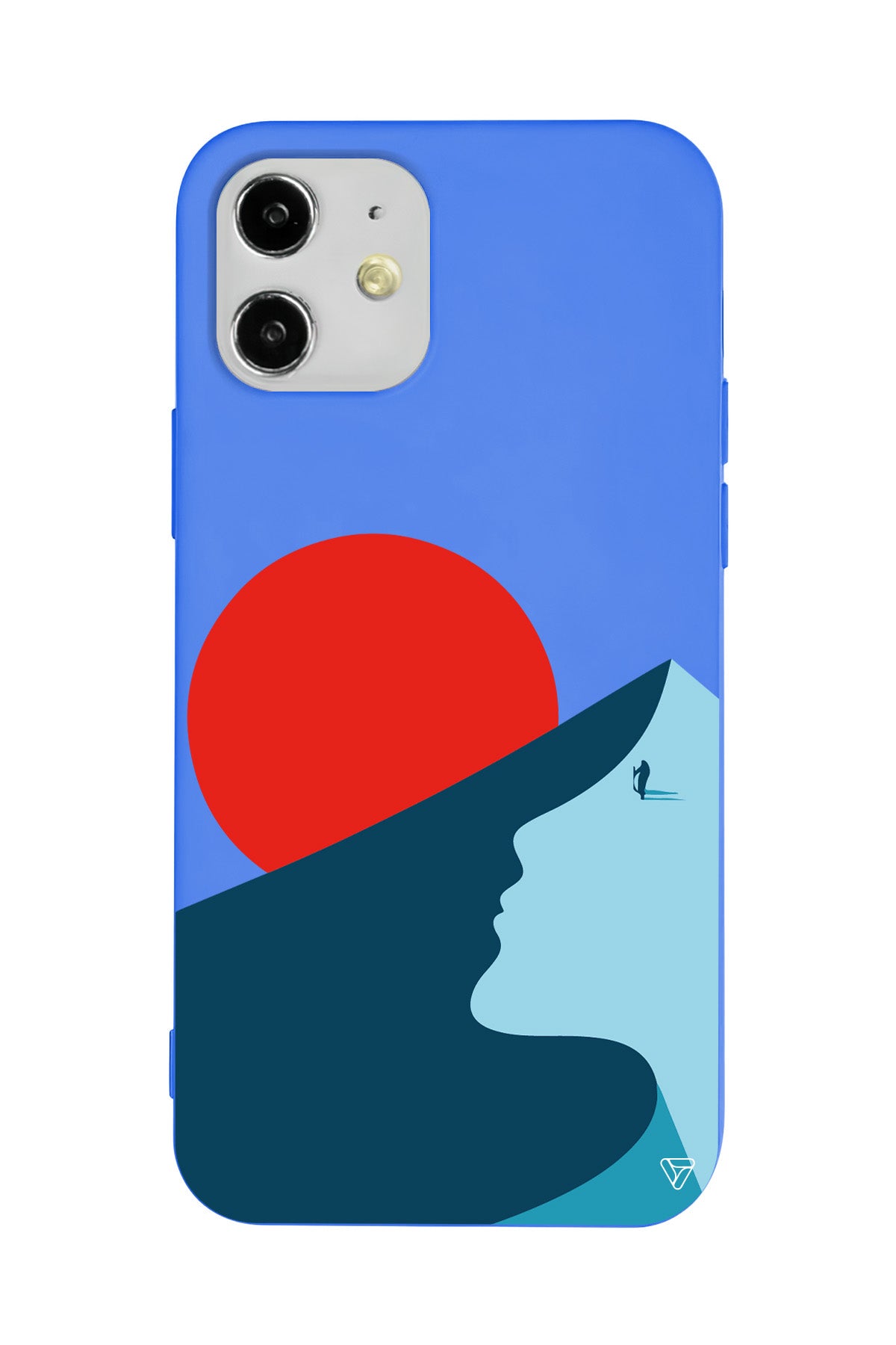 Negative Space Lansman Model İçi Kadife Silikon Telefon Kılıfı
