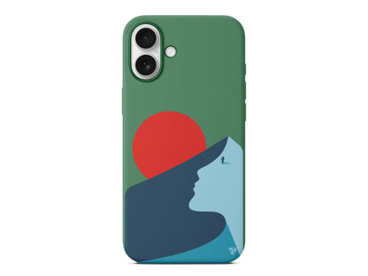 Negative Space Lansman Model İçi Kadife Silikon Telefon Kılıfı – Plus Serisine Özel