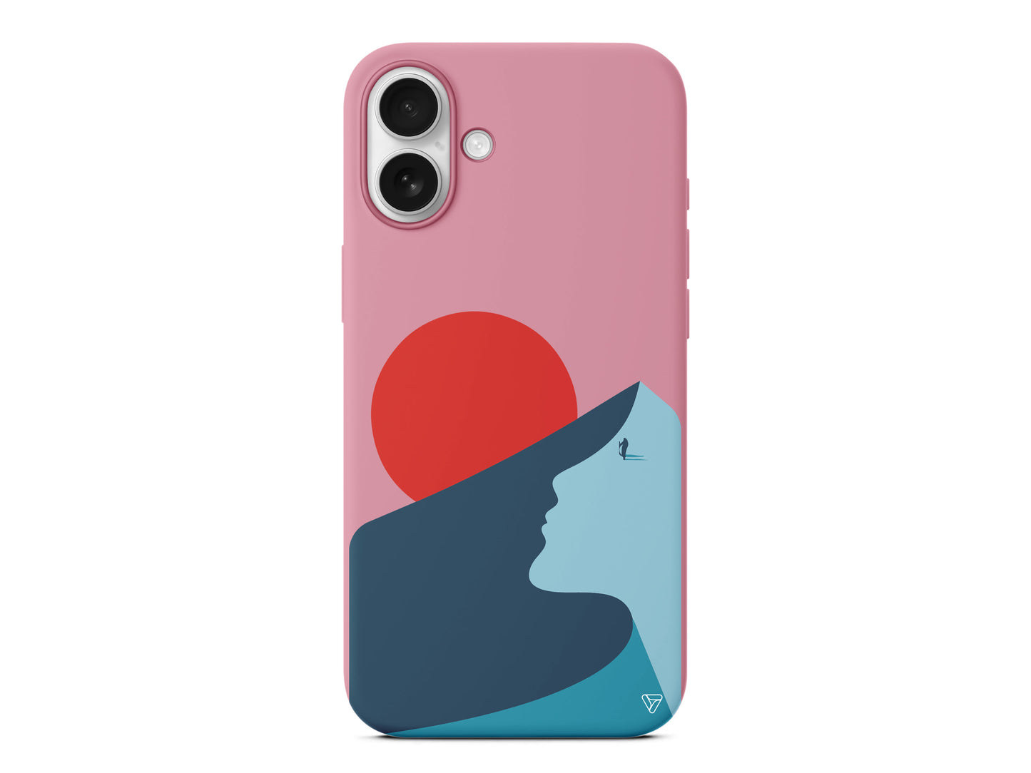 Negative Space Lansman Model İçi Kadife Silikon Telefon Kılıfı