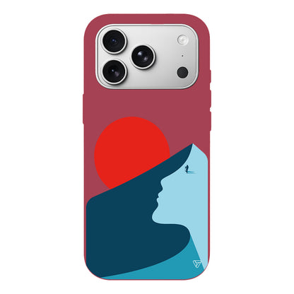 Negative Space Lansman Model İçi Kadife Silikon Telefon Kılıfı