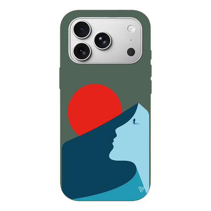 Negative Space Lansman Model İçi Kadife Silikon Telefon Kılıfı