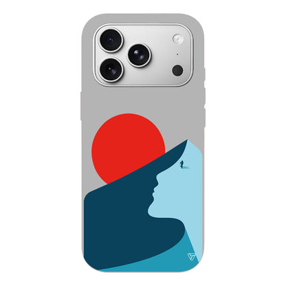 Negative Space Lansman Model İçi Kadife Silikon Telefon Kılıfı