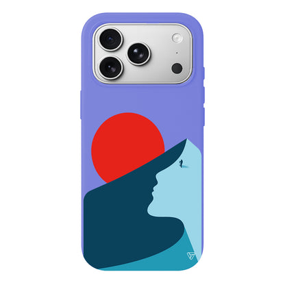 Negative Space Lansman Model İçi Kadife Silikon Telefon Kılıfı