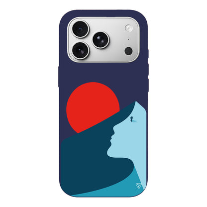 Negative Space Lansman Model İçi Kadife Silikon Telefon Kılıfı