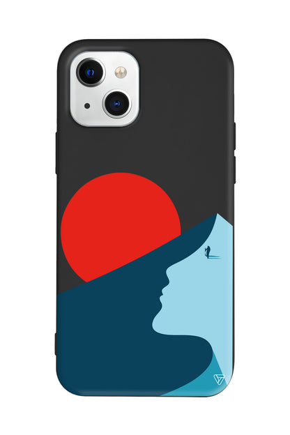 Negative Space Lansman Model İçi Kadife Silikon Telefon Kılıfı – Plus Serisine Özel