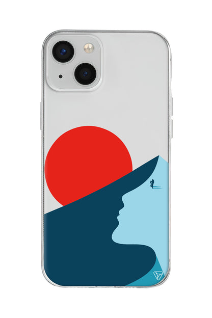 Negative Space Lansman Model İçi Kadife Silikon Telefon Kılıfı