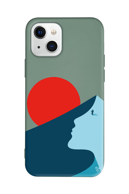 Negative Space Lansman Model İçi Kadife Silikon Telefon Kılıfı – Plus Serisine Özel