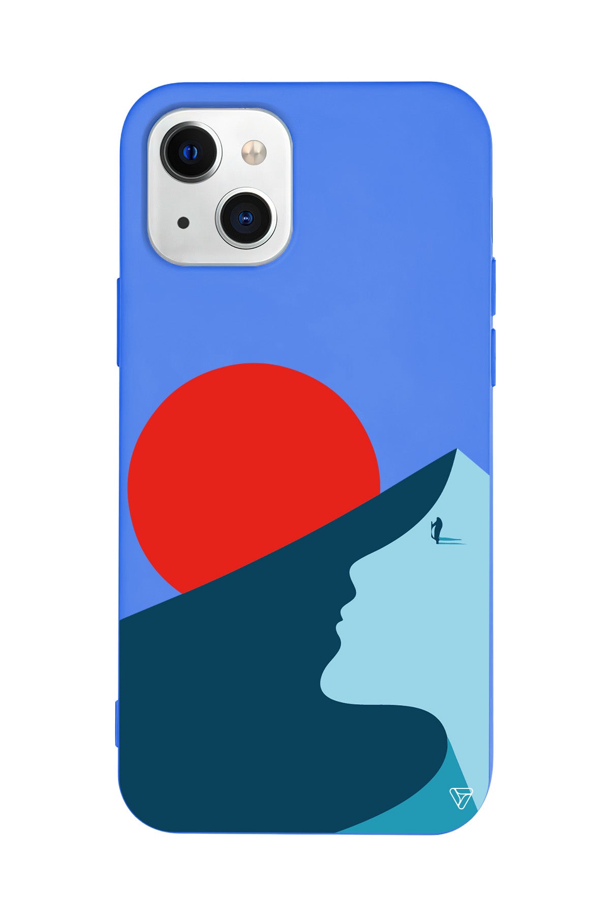 Negative Space Lansman Model İçi Kadife Silikon Telefon Kılıfı