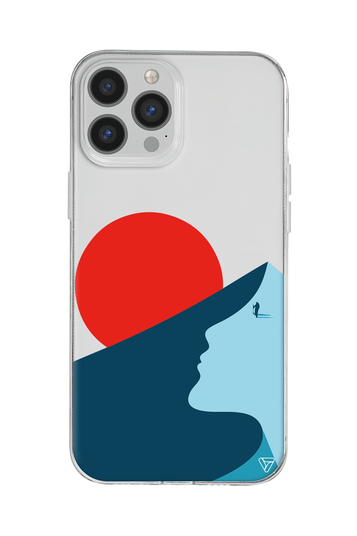Negative Space Lansman Model İçi Kadife Silikon Telefon Kılıfı