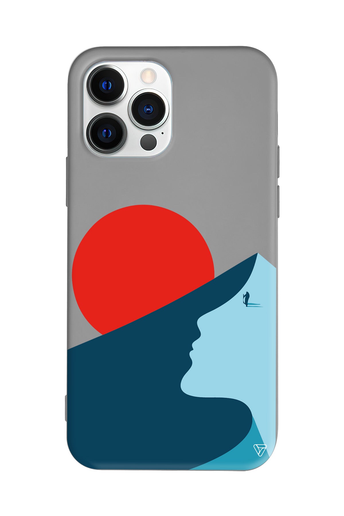 Negative Space Lansman Model İçi Kadife Silikon Telefon Kılıfı