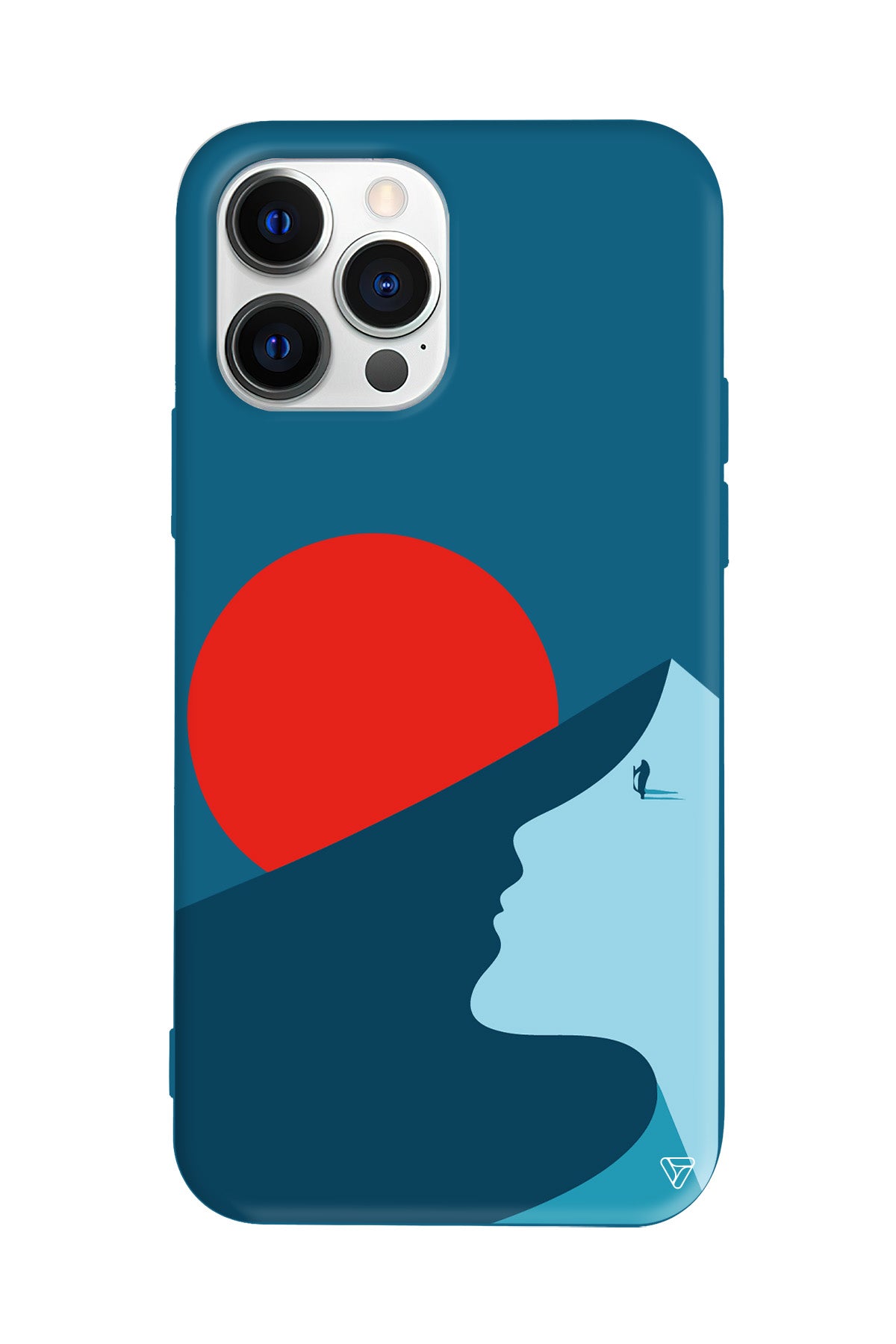 Negative Space Lansman Model İçi Kadife Silikon Telefon Kılıfı