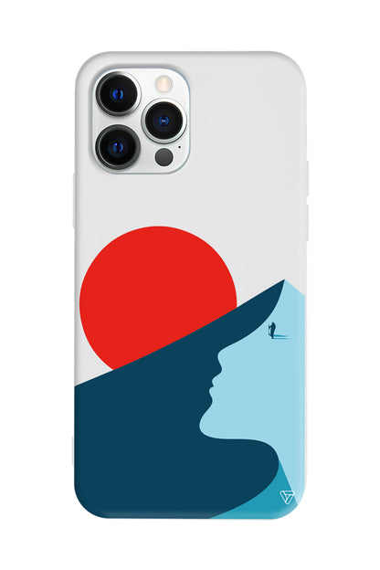 Negative Space Lansman Model İçi Kadife Silikon Telefon Kılıfı