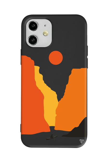 Manzara 3 Lansman Model İçi Kadife Silikon Telefon Kılıfı