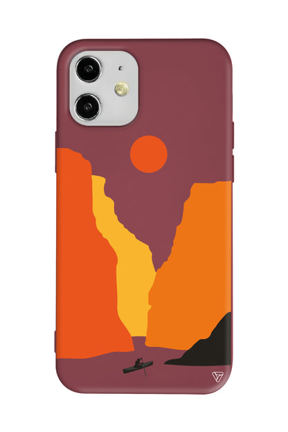 Manzara 3 Lansman Model İçi Kadife Silikon Telefon Kılıfı