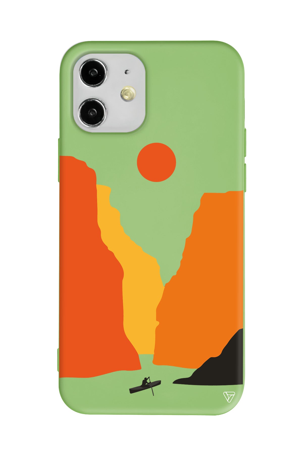 Manzara 3 Lansman Model İçi Kadife Silikon Telefon Kılıfı