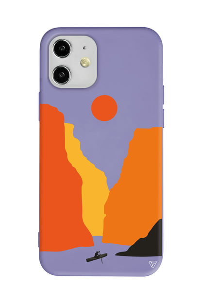 Manzara 3 Lansman Model İçi Kadife Silikon Telefon Kılıfı