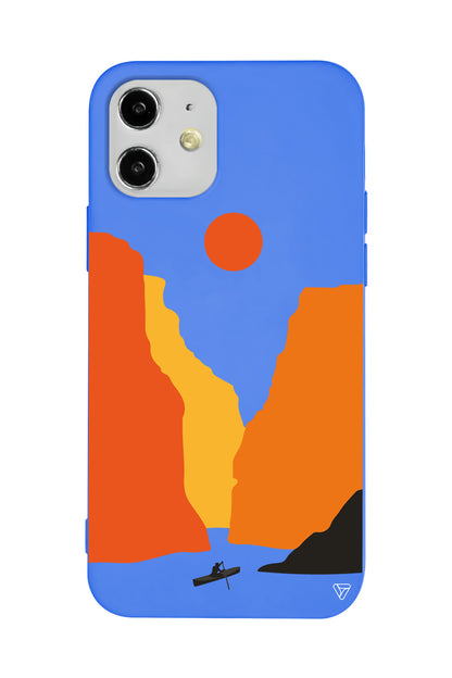 Manzara 3 Lansman Model İçi Kadife Silikon Telefon Kılıfı