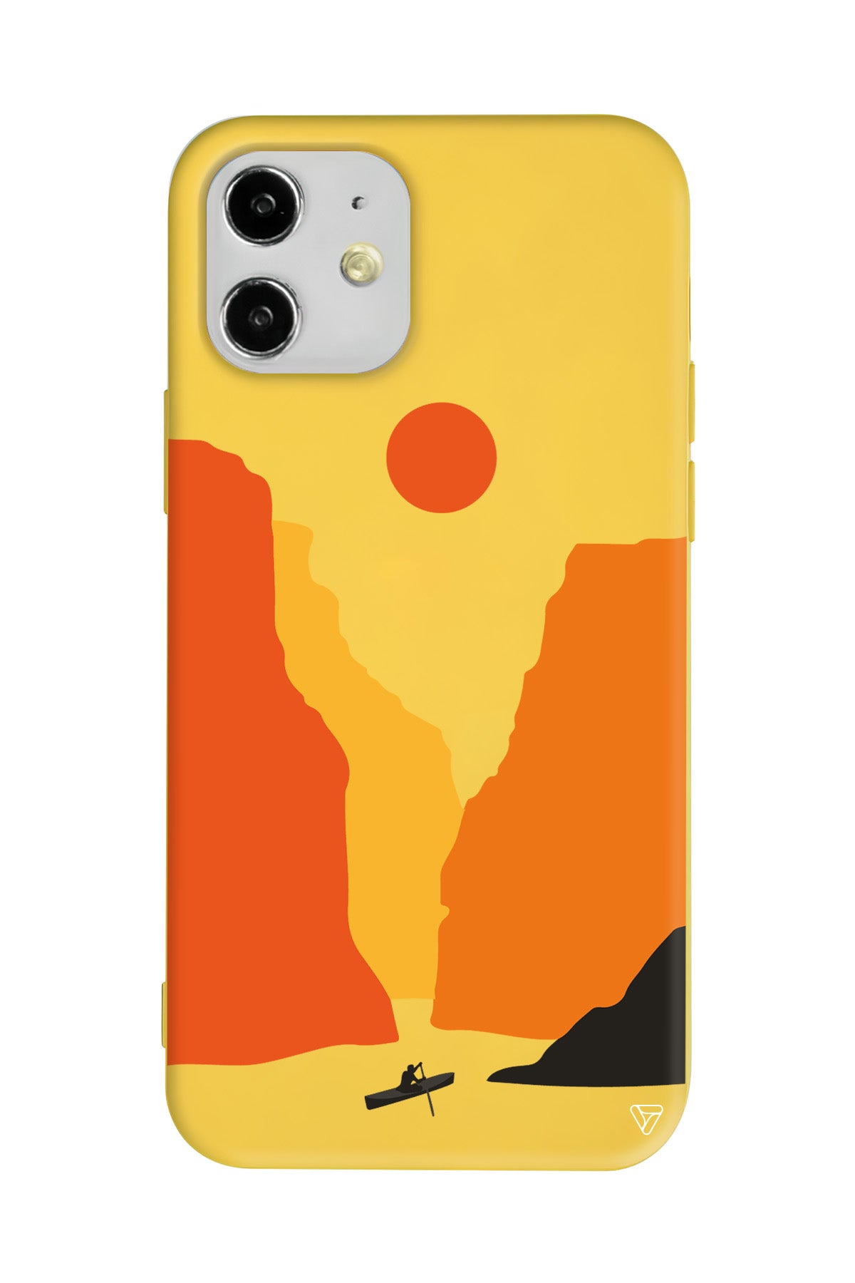 Manzara 3 Lansman Model İçi Kadife Silikon Telefon Kılıfı