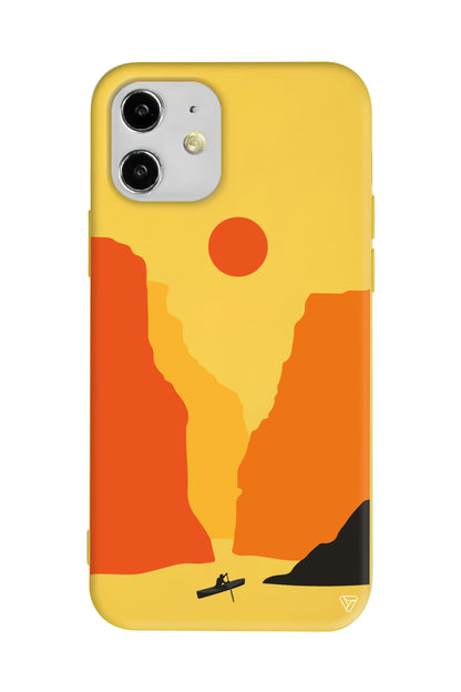 Manzara 3 Lansman Model İçi Kadife Silikon Telefon Kılıfı