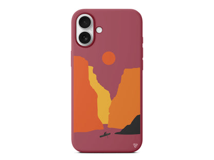 Manzara 3 Lansman Model İçi Kadife Silikon Telefon Kılıfı