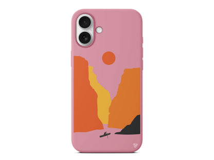 Manzara 3 Lansman Model İçi Kadife Silikon Telefon Kılıfı