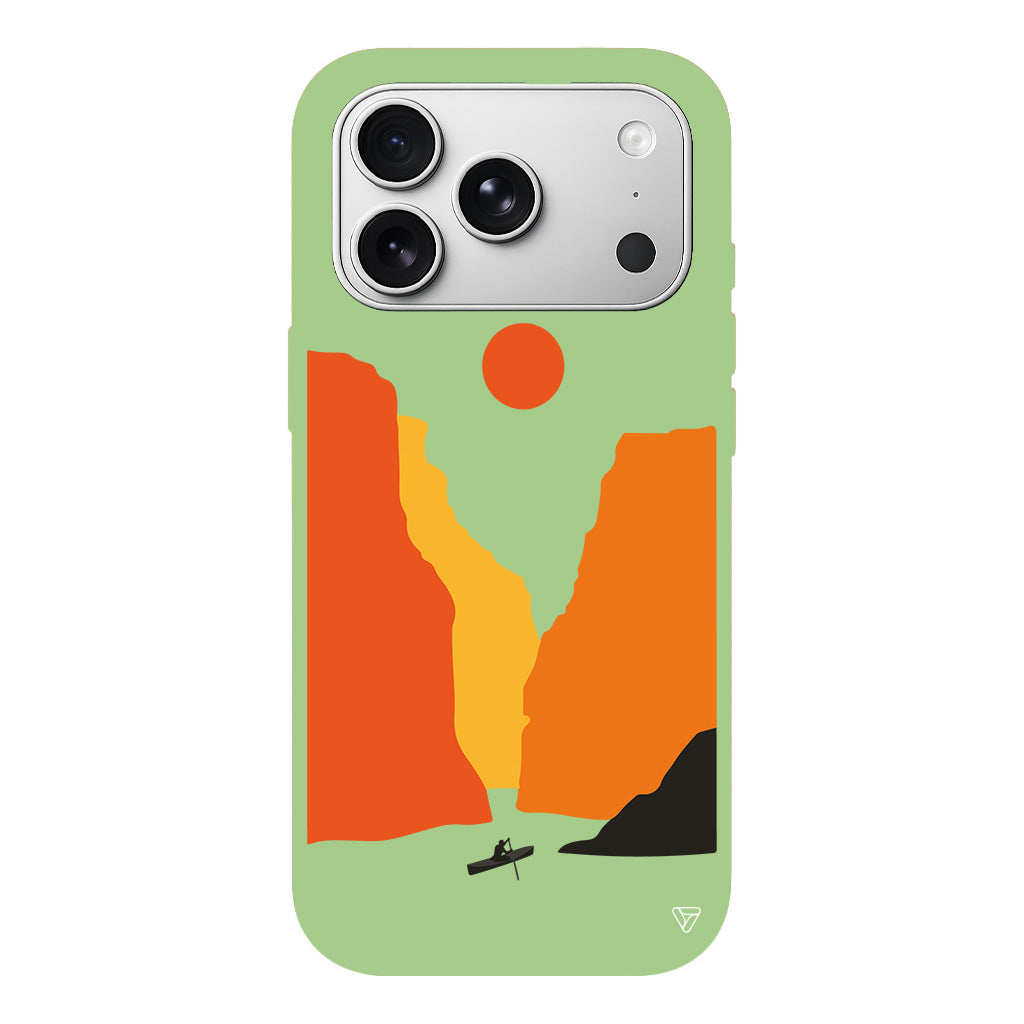 Manzara 3 Lansman Model İçi Kadife Silikon Telefon Kılıfı