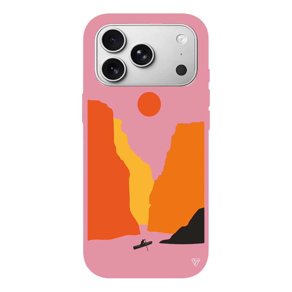 Manzara 3 Lansman Model İçi Kadife Silikon Telefon Kılıfı