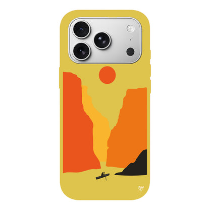 Manzara 3 Lansman Model İçi Kadife Silikon Telefon Kılıfı