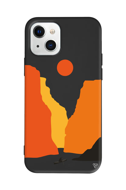 Manzara 3 Lansman Model İçi Kadife Silikon Telefon Kılıfı