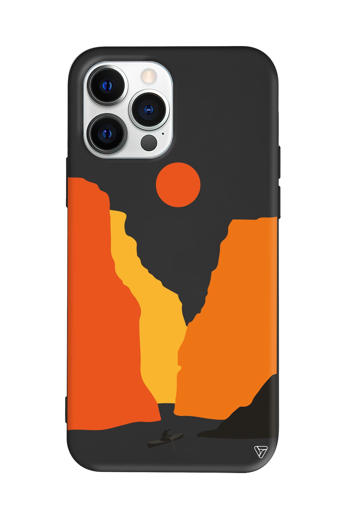 Manzara 3 Lansman Model İçi Kadife Silikon Telefon Kılıfı