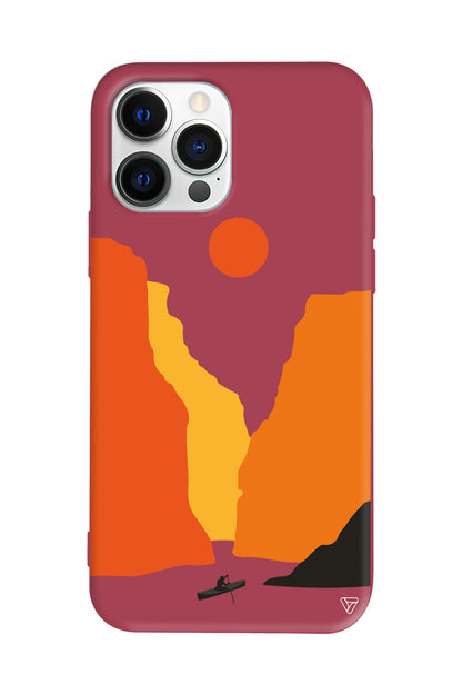 Manzara 3 Lansman Model İçi Kadife Silikon Telefon Kılıfı